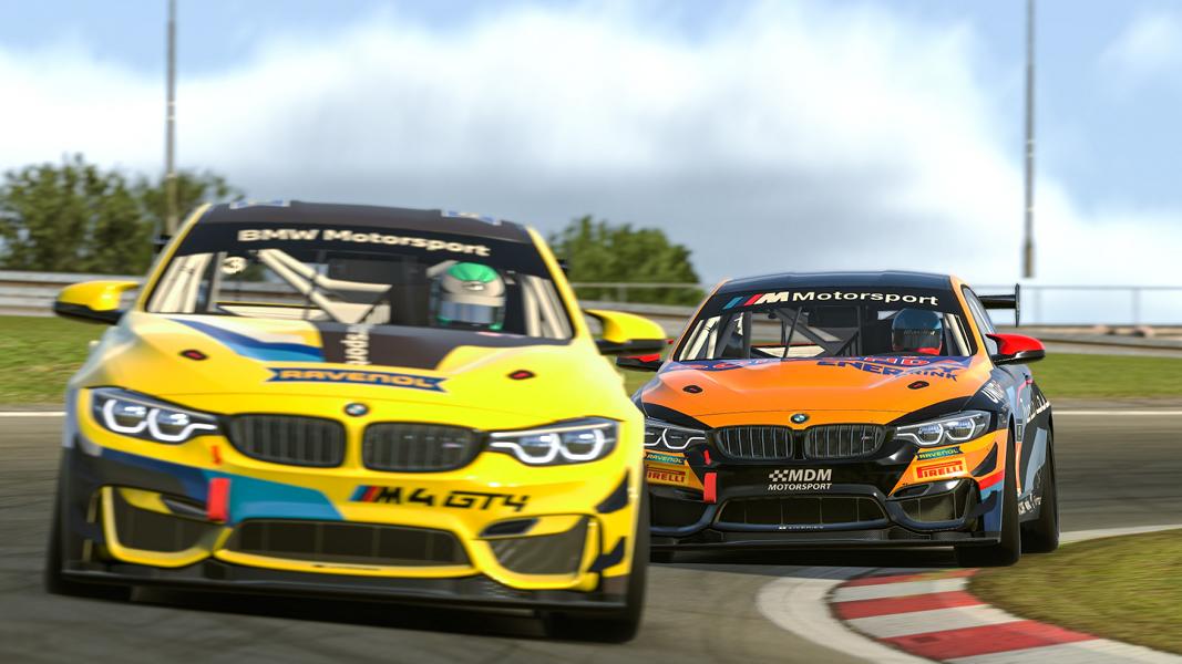  Sinergias entre el automovilismo y las carreras de simulación BMW M4 GT4