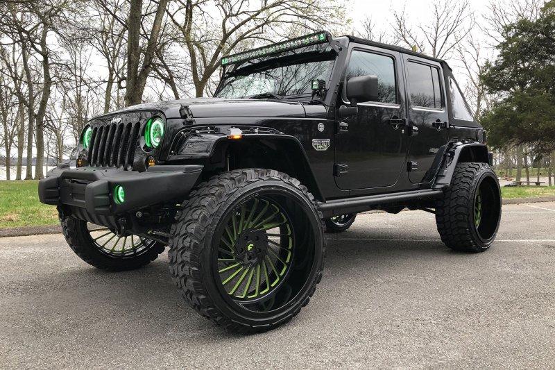 Extreme - Brian's Motorsports Jeep Wrangler on 26 inch 