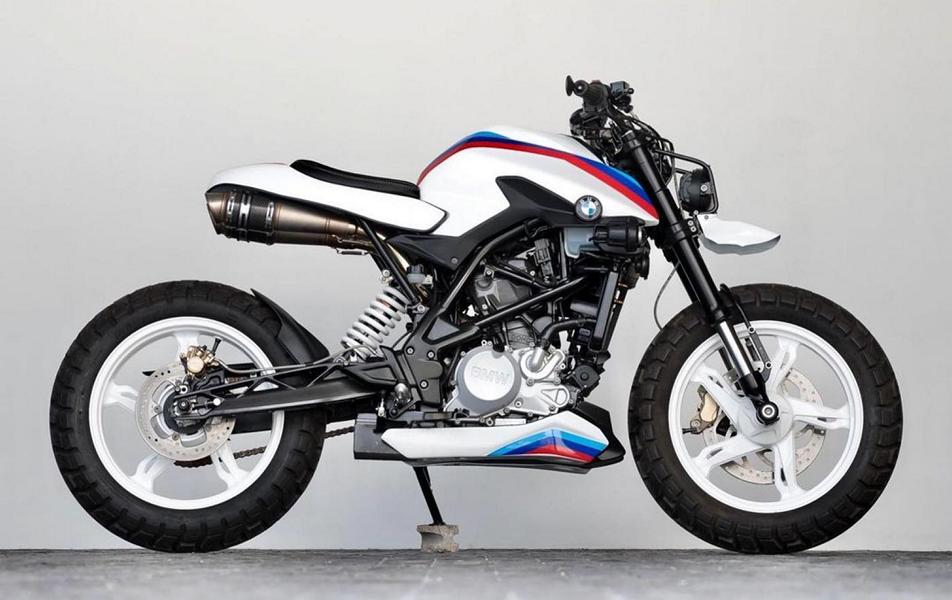  Loca moto custom basada en la BMW G 310 R de K-Speed ​​Customs.
