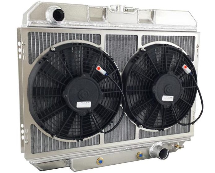 Alto rendimiento upgr8 Universal 12 V compacto eléctrico radiador ventilador de refrigeración con ventilador de montaje 