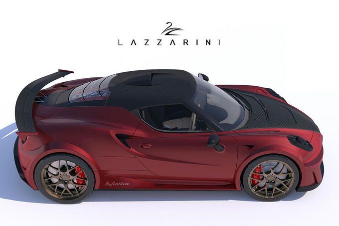 Lazzarini Design Alfa Romeo 4C 2 Alfa Romeo 4c mit Ferrari Power! So muss das sein!