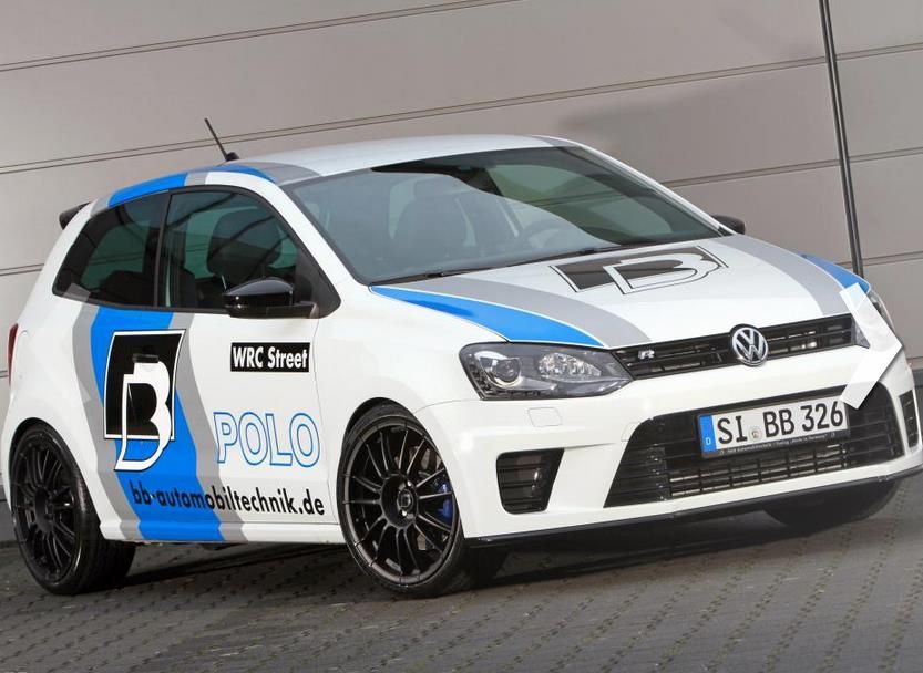 VW POLO R WRC STREET with 362PS from tuner B & B