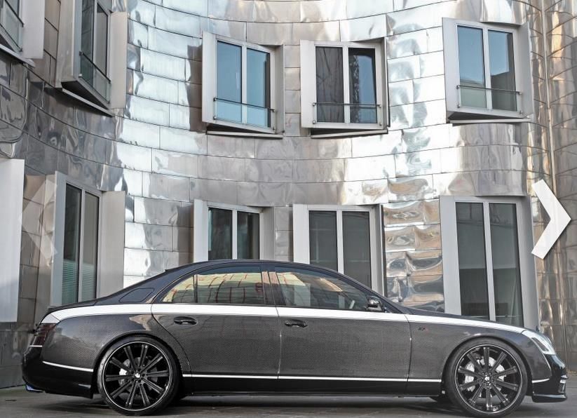 Knight Luxury Sir Maybach Tuning Luxus Limousine 4 712 PS im Sir Maybach 57S vom Tuner Knight Luxury