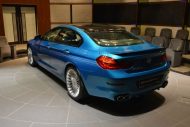 Inside blue, outside blue. The BMW Alpina B6 Gran Coupe in Atlantis Blue
