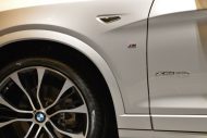 Las piezas M-Performance y otras hacen que el BMW X3 xDrive35i F25 LCI sea casi el X3 M