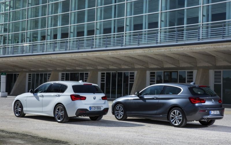 BMW1er Facelift 4 1er BMW, Modell 2015. M Sport und Urban Line kommen