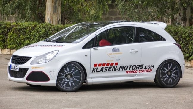 310 km/h im Opel Corsa von Klasen Motors