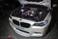 Cracked? BMW M5 F10 with "real" chip tuning from AMS Alpha and iND Distribution