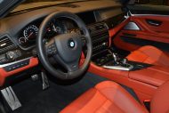 Silverstone farbener BMW M5 F10 mit AC Schnitzer Komponenten