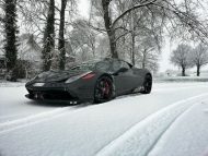 Ferrari 458 Speciale van Edo Competition in de sneeuw