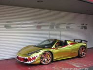 Ferrari 458 Golden Shark By Office K 16 190x143