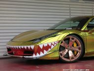 ferrari 458 golden shark by office k 3 190x143 Goldener Hai von Office K. Der Ferrari 458 Italia Shark