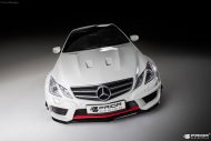 Prior Design with tuning on the Mercedes E Coupe Black Edition