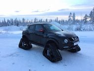 New trend? Snowmobile now also as Nissan Juke (+ Video)