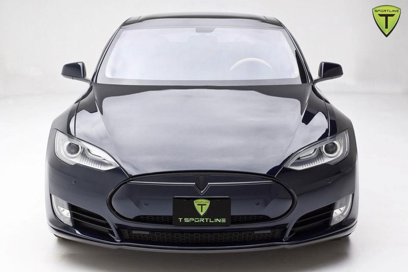 Seltenes Tesla Model S getunt von T Sportline