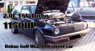video 1 150ps im alten vw golf i 310x165 Video: 1.150PS im alten VW Golf II 4Motion 2.0 durch BOBA Motoring