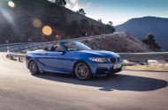BMW M235i F23 Convertible, Estoril Blue and with 326PS