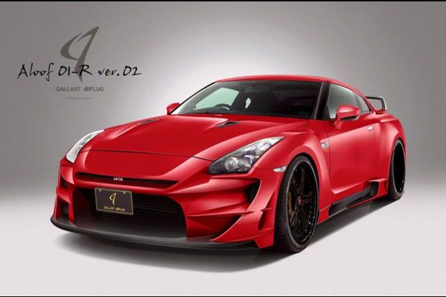 Tuner "Departure" shows the Nissan GT-R Aloof 01-R version 2