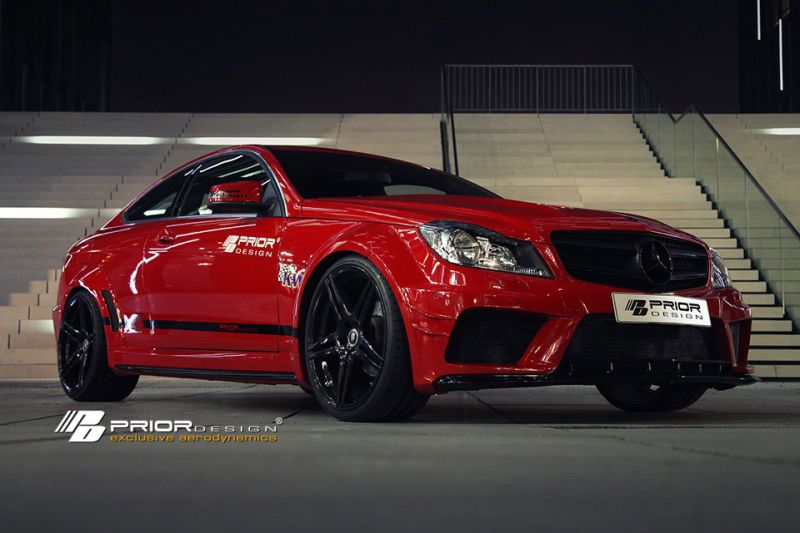 Monster C! Prior Design dubs the current Mercedes C-Class Coupe