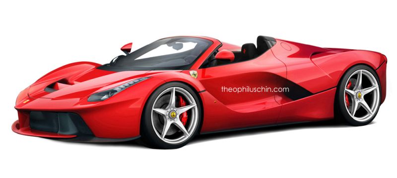 ferrari laferrari spider 1 Ferrari LaFerrari Vision Spyder! Wow...!