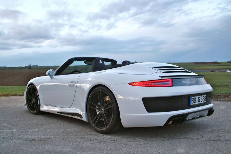 Mega precious! Porsche 911 (991) Gemballa GT Convertible in White!