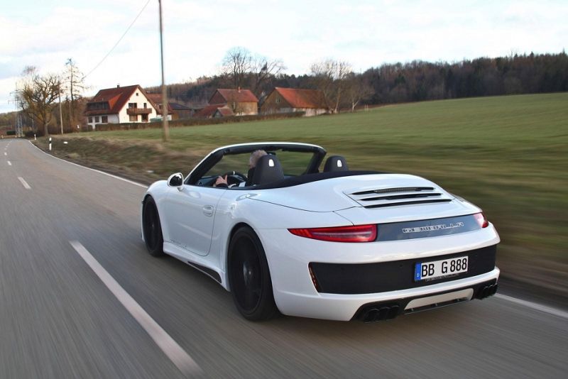 Mega Edel! Porsche 911 (991) Gemballa GT Cabrio in Weiß!