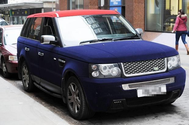 Aksamitny miękki Land Rover widziany w Wielkiej Brytanii!