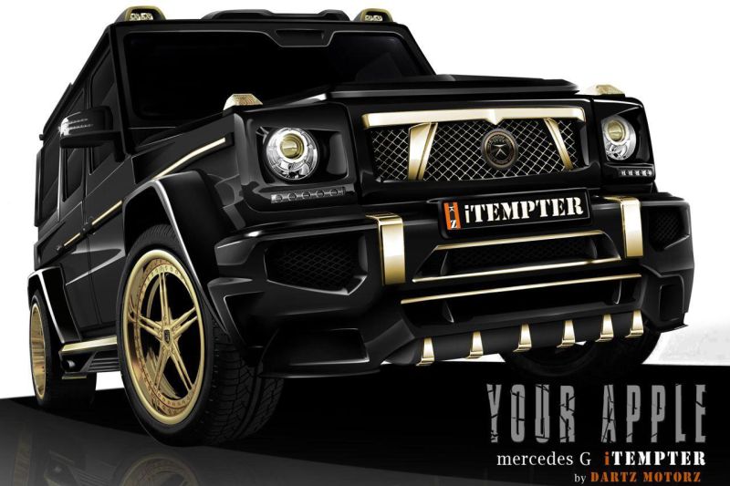 iTempter from Dartz! The slightly different Mercedes G-Class ...!