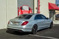 Mercedes S65 AMG factory tuning in silver!