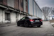 Réglage ATT-TEC sur la BMW M4 F82 en noir jais