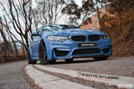 Exotics Tuning shows a BMW M3 F80 with Pur Wheels