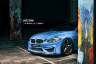 Exotics Tuning montre une BMW M3 F80 avec roues Pur