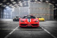 Sportliches Fotoshooting! Ferrari 458 Speciale und F430