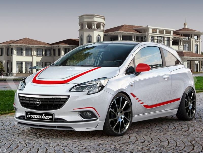 Irmscher tuning package on the new Opel Corsa E