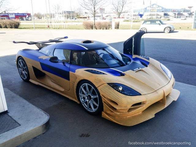 New Koenigsegg One sighted before delivery