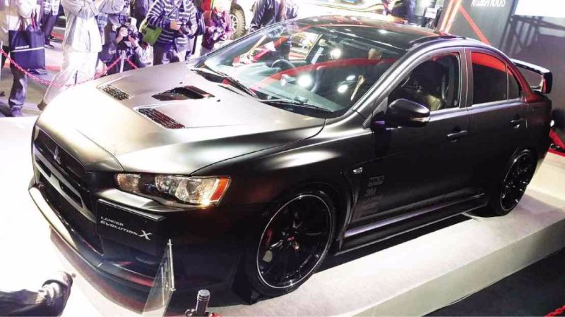 473PS in the last series of the Mitsubishi Lancer Evolution X