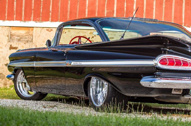 1959 chevrolet impala front tuning 3 1959er Chevrolet Impala mit 6,0 Liter V8 und 718PS