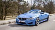BMW M4 F83 with KW variant 3 coilover suspension