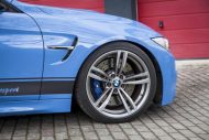 BMW M4 F83 with KW variant 3 coilover suspension