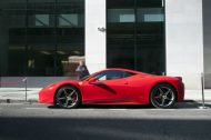 Ferrari 488 GTB on promotional tour in the UK and France