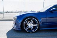 Chevrolet Camaro with Forgiato body kit and 24 inch alloy wheels