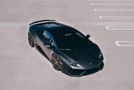 GMG Racing présente sa Lamborghini Huracan noir mat