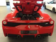 Luxury Custom tunet de Ferrari 458 Speciale A