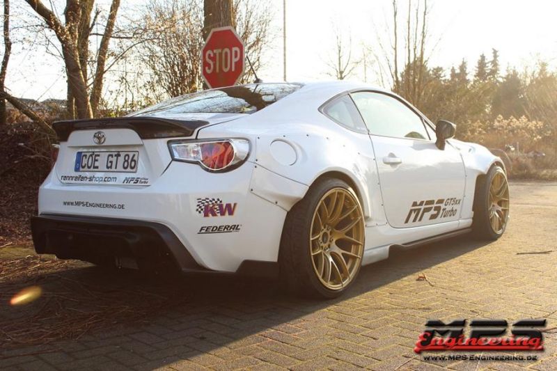 MPS Engineering is showing its Toyota GT86 Turbo GT5xx