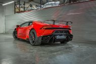 Rosso Mars Lamborghini Huracan Vorsteiner Novara Carbon Aerodynamik Kit Tuning 15 190x127