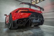 Rosso Mars Lamborghini Huracan Vorsteiner Novara Carbon Aerodynamik Kit Tuning 17 190x127