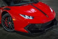 Rosso Mars Lamborghini Huracan Vorsteiner Novara Carbon Aerodynamik Kit Tuning 24 190x127