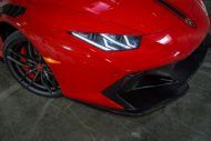 Rosso Mars Lamborghini Huracan Vorsteiner Novara Carbon Aerodynamik Kit Tuning 25 190x127