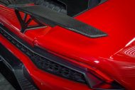 Rosso Mars Lamborghini Huracan Vorsteiner Novara Carbon Aerodynamik Kit Tuning 40 190x127
