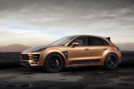 Porsche Macan “URSA” in Palladium Bronze Metallic (en andere) van Topcar